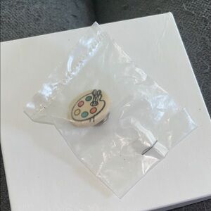 Vintage Artist Palette Enamel Pin - Multicolor